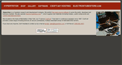 Desktop Screenshot of hypertriton.com